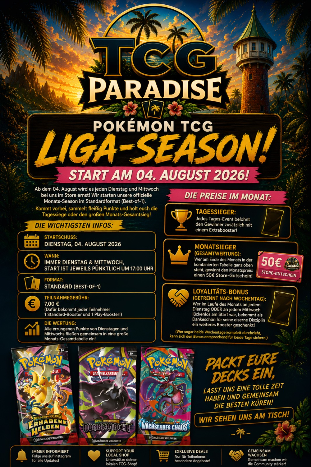 Paradise League - Local Season 1 04.08.2026